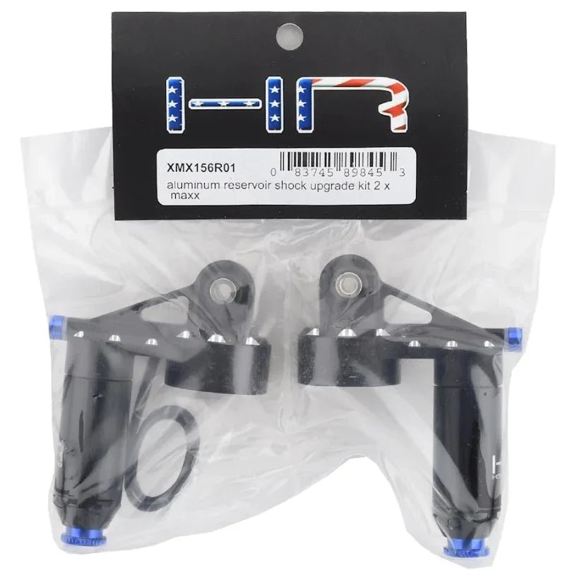 Hot Racing XMX156R01 Aluminum Reservoir Shock Upgrade Kit (2) Traxxas X Maxx - BOBBYRC