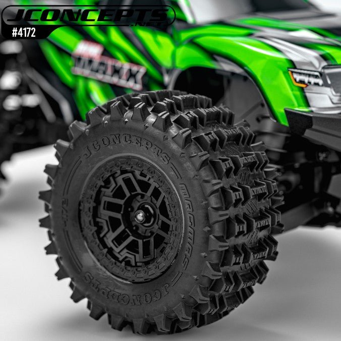 JConcepts Magma Pre - Mounted Tires For(Traxxas® Mini - Maxx® | Mini XRT® )w/12mm Hex - BOBBYRC