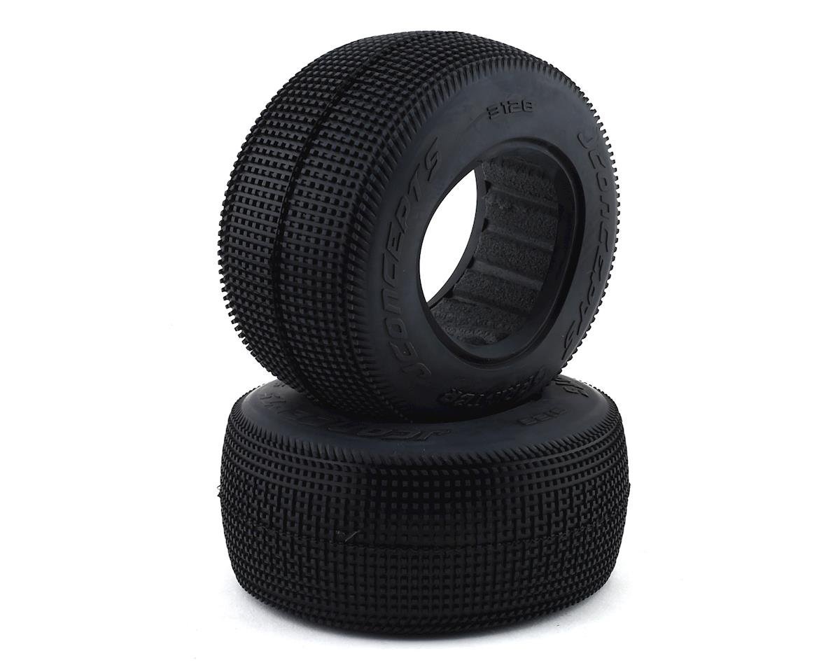JConcepts (Rear)Sprinter Short Course Dirt Oval Tires Fit SCT 3.0 x 2.2 wheel - BOBBYRC