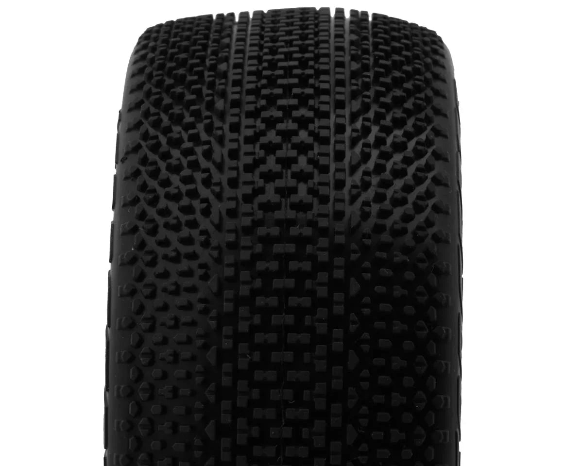 JConcepts Relapse Pre-Mounted 1/8th Buggy Tires (White) (2) (Green) - BOBBYRC
