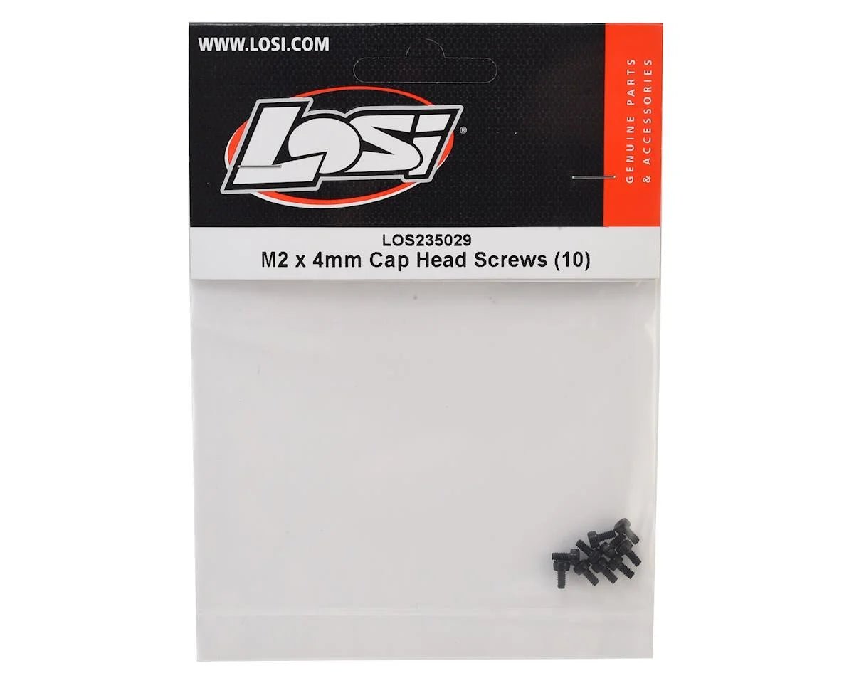 Losi 2x4mm Cap Head Screws (10) - BOBBYRC