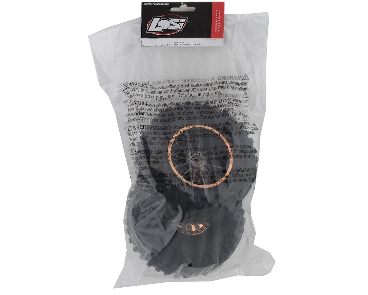 Losi Lasernut U4 2.2 Pre - mounted BFG Tires (Copper) (2) - BOBBYRC