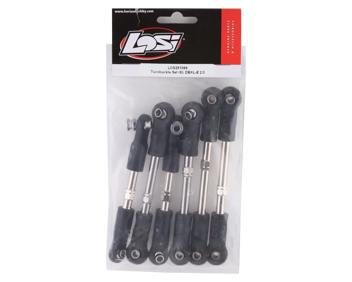 Losi Racing LOS251096 Turnbuckle Set (6) Desert Buggy XL - E 2.0 - BOBBYRC