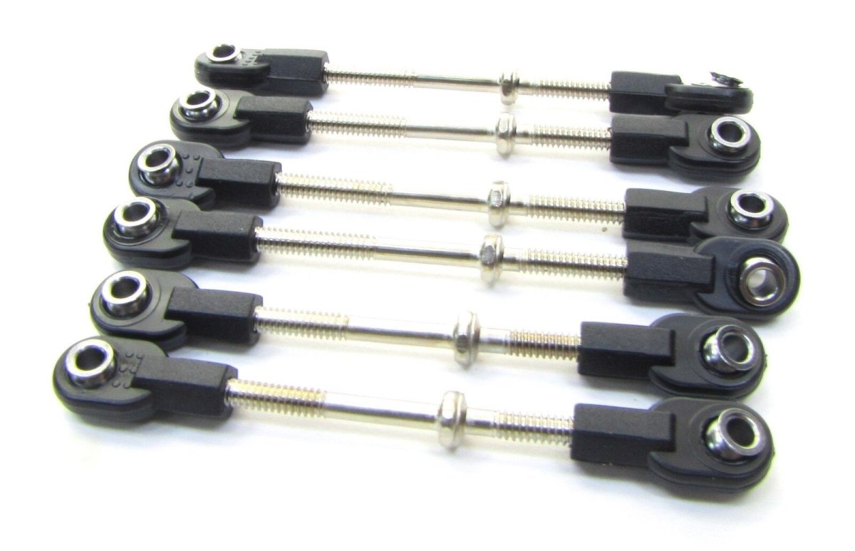 Nitro Rustler Tie /Push Rods & Turnbuckles, Rod Ends 2.5 For Traxxas 44096 - 3 - BOBBYRC