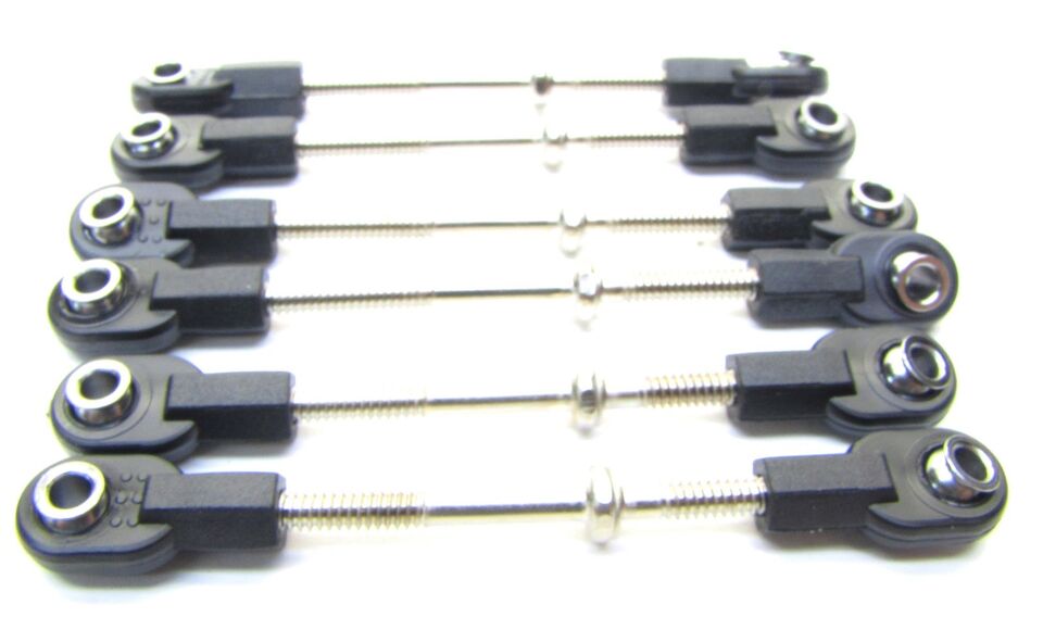 Nitro Rustler Tie /Push Rods & Turnbuckles, Rod Ends 2.5 For Traxxas 44096 - 3 - BOBBYRC