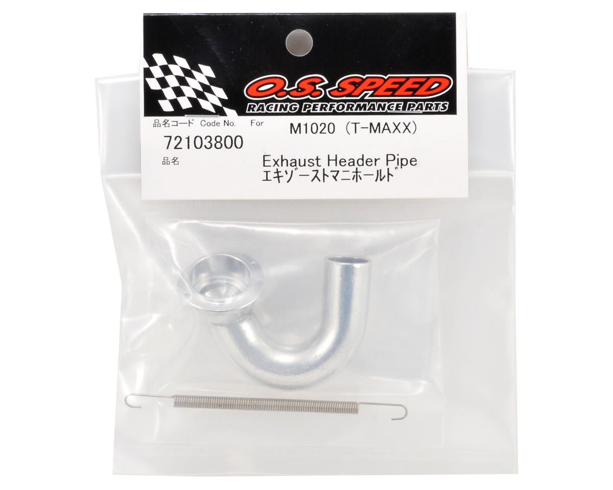 OS Engine 72103800 Exhaust Header Manifold Traxxas T - Maxx Tmaxx .21 OSMG2615 - BOBBYRC