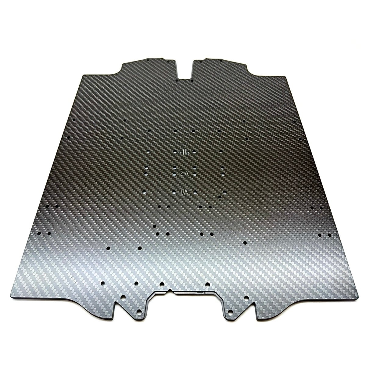 Perfect Pass MATTE 7075 Aluminum Reinforced Carbon Fiber GT Chassis For 1/7 Arrma - BOBBYRC