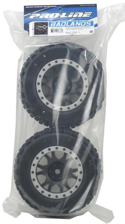 Pro - Line 10131 - 13 Badlands MX43 Pro - Loc All Terrain Tires / Wheels (2) : X - Maxx , XRT - BOBBYRC