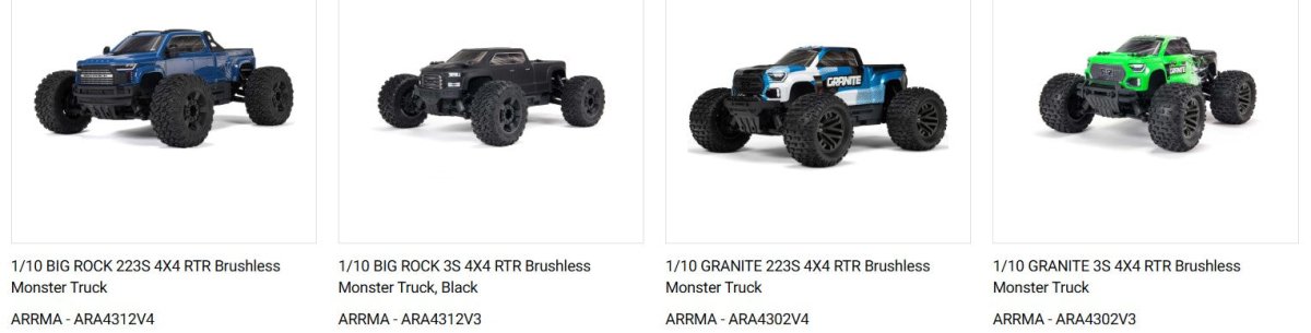 Pro - Line 6359 - 00 PowerStroke FRONT Shocks 3S/4S BLX Kraton Outcast Senton Typhon - BOBBYRC