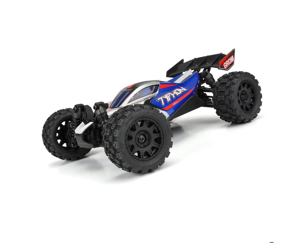 Pro-Line Badlands MX Pre-Mounted MT 1/18 Tire Set (Black) (4) w/12mm Hex - BOBBYRC