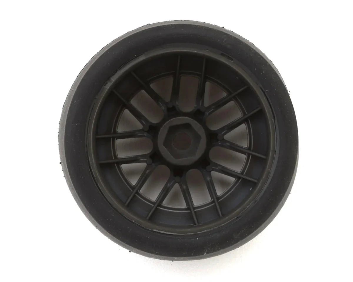 Pro-Line Losi® NASCAR® 1/12 Goodyear® Eagle Pre-Mounted Tires (4) w/8mm Hex - BOBBYRC