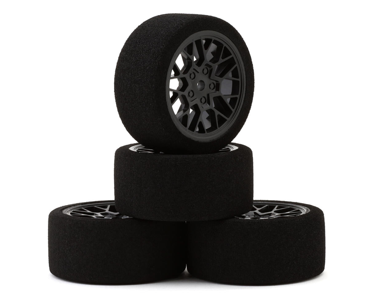 Pro-Line (4) Losi® NASCAR® Fifty6 1/12 Pre-Mounted Foam Tires (Black)