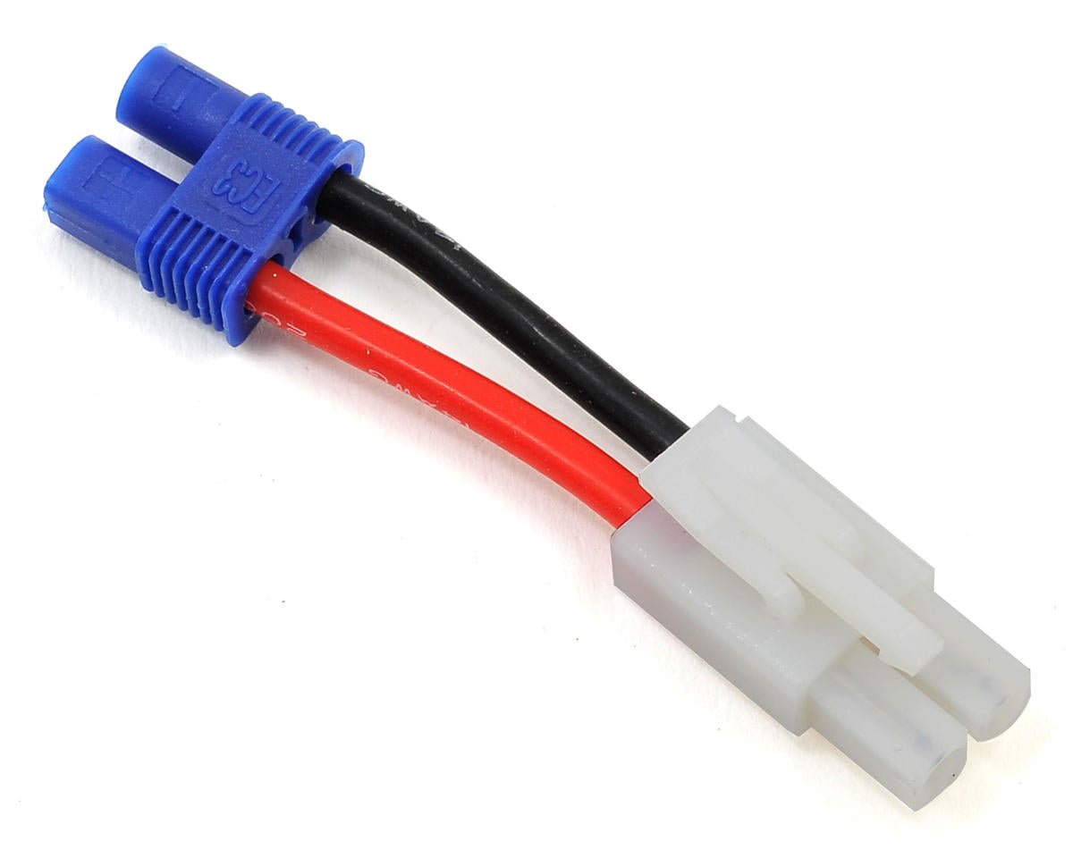 ProTek RC EC3 Style to Large Tamiya Style Plug Adapter (Female EC3/Male Tamiya) - BOBBYRC