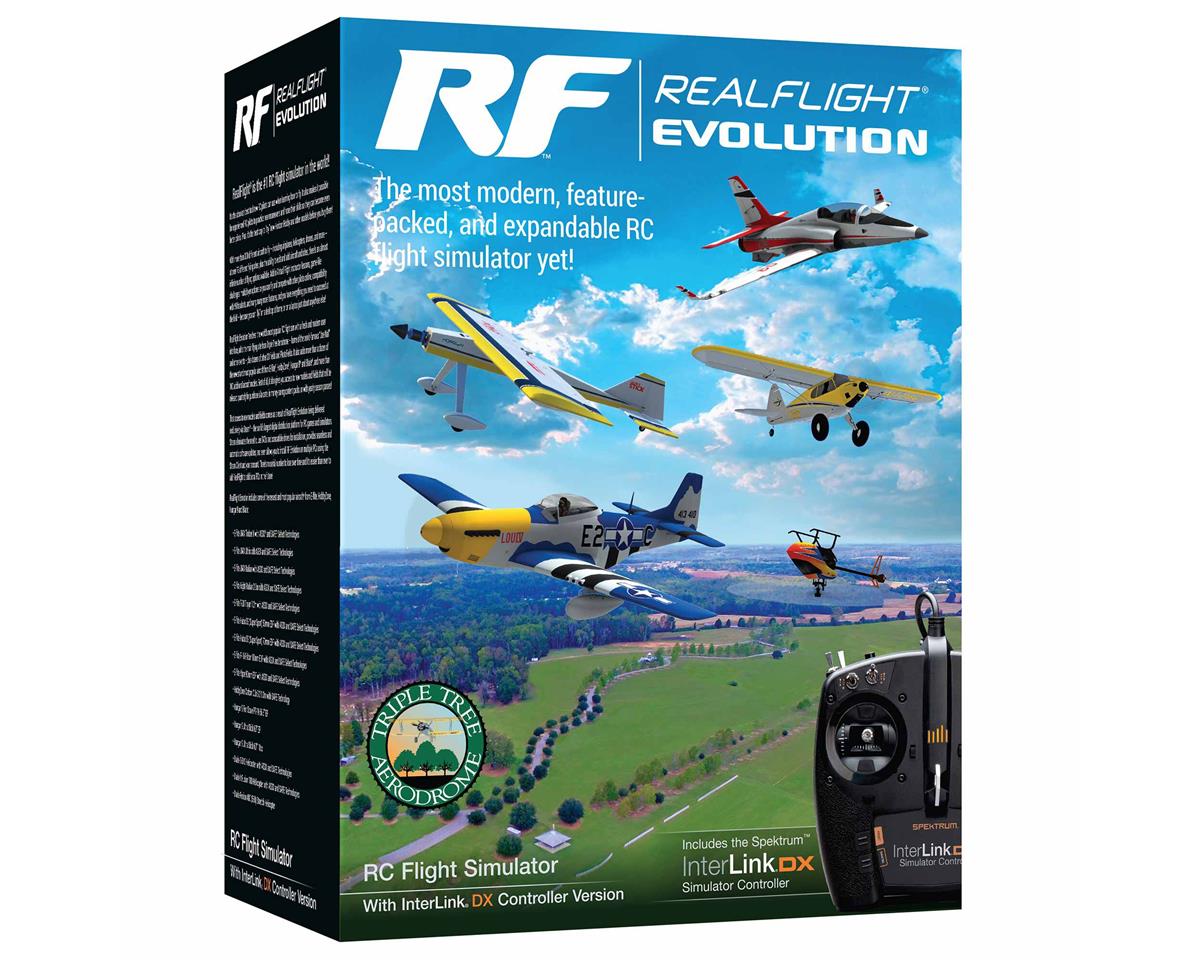 RealFlight Evolution RC Flight Simulator w/InterLink DX Controller - BOBBYRC