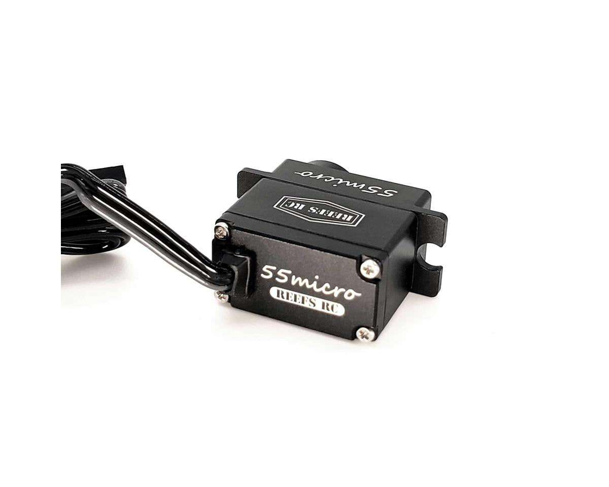 Reefs RC 55Micro Waterproof Metal Gear Digital Micro Servo (HV) For Traxxas (TRX - 4/TRX - 4M) - BOBBYRC
