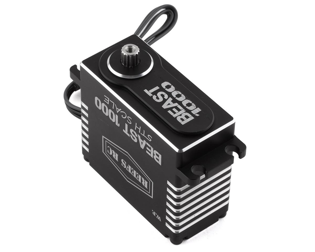 Reefs RC Beast 1000 Waterproof Digital 1/5 Scale Brushless Servo (High Voltage) - BOBBYRC