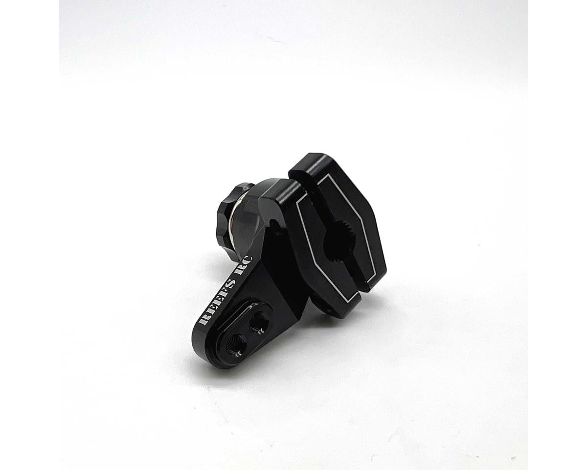 Reefs RC HD CNC Aluminum Clamping Servo Saver (25T) (Black) - BOBBYRC
