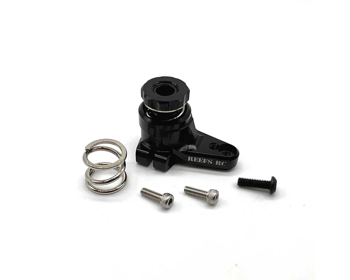 Reefs RC HD CNC Aluminum Clamping Servo Saver (25T) (Black) - BOBBYRC