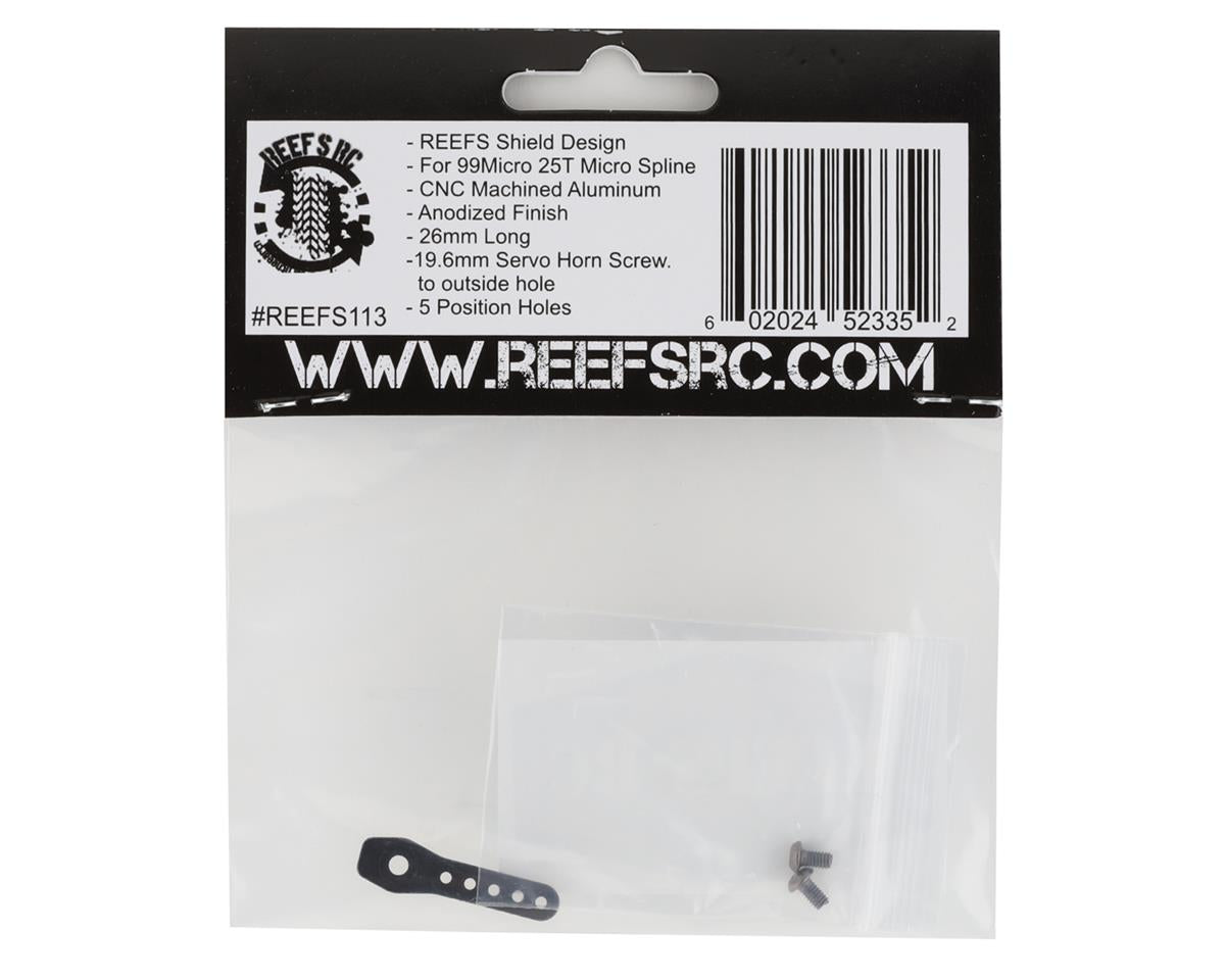 Reefs RC V2 Micro Servo Horn (25T) - BOBBYRC