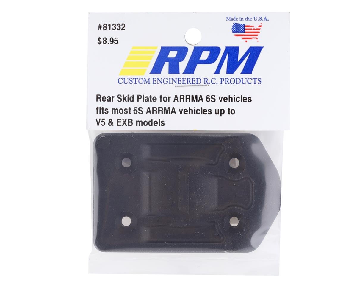 RPM 81812 81332 Front Bumper & Rear Skid Plate Arrma Kraton 6S V5, EXB & older - BOBBYRC