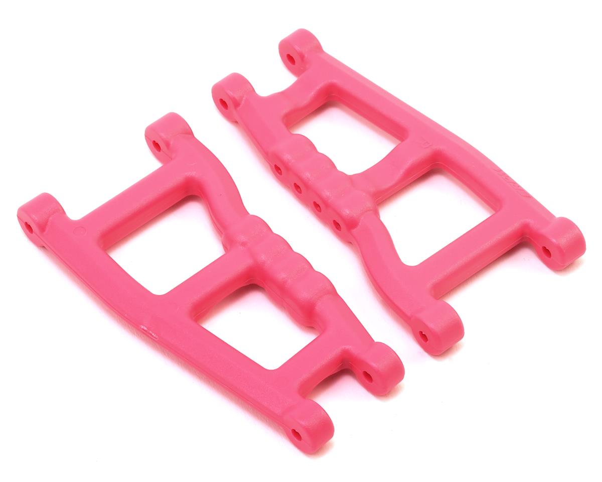 RPM Pink Suspension Arms, Gear Cover, Fr & Rr Bumpers For Traxxas Slash 2WD - BOBBYRC