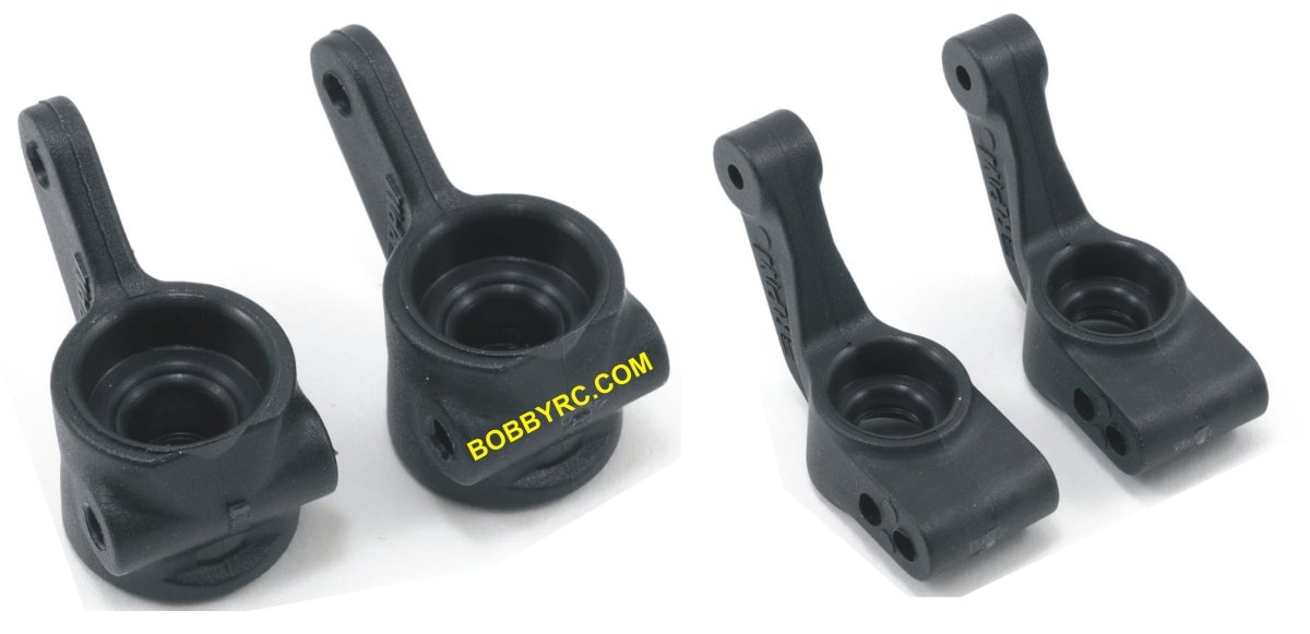 RPM R/C Front & Rear Bearing Carriers(Not Compatible with 2wd BL - 2s Truck) for Traxxas 2wd Rustler,2wd Stampede, 2wd Bandit, 2wd Slash - BOBBYRC