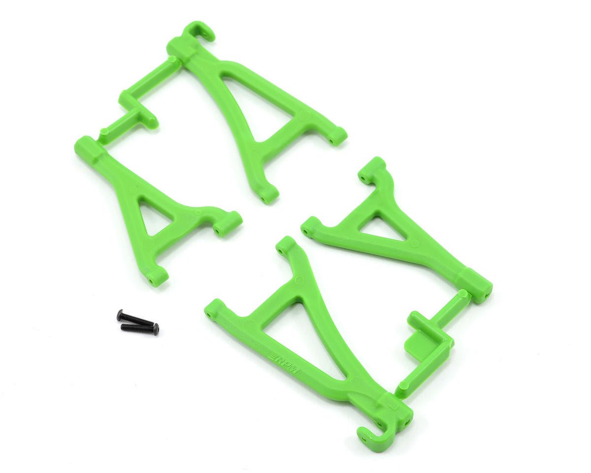 RPM R/C ( Green ) Front Upper Lower A - Arms For Traxxas Mini E - Revo 1/16 - BOBBYRC