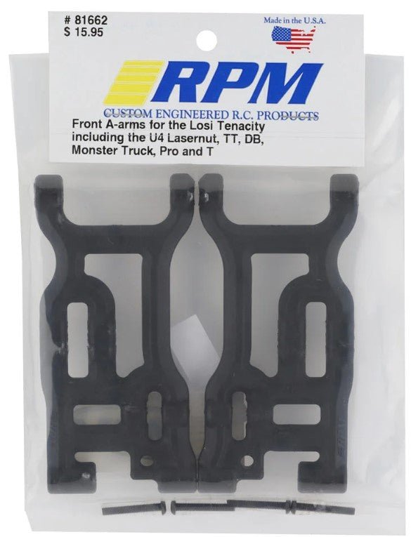 RPM Suspension Arms A - Arms Set Front Rear Black For Losi Tenacity/Lasernut - BOBBYRC