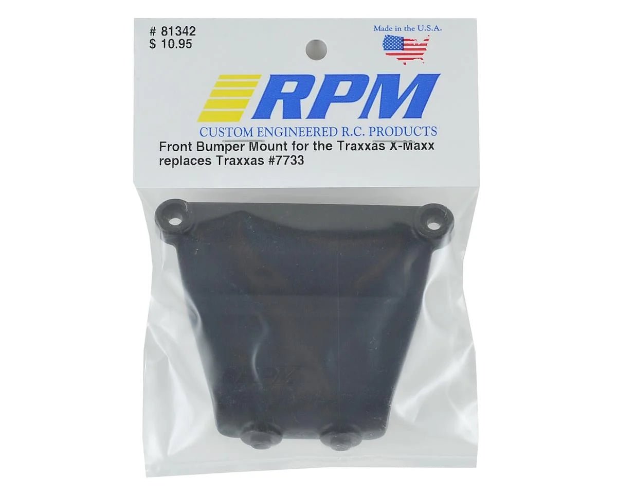 RPM X - Maxx Front Bumper Mount (Black) - BOBBYRC