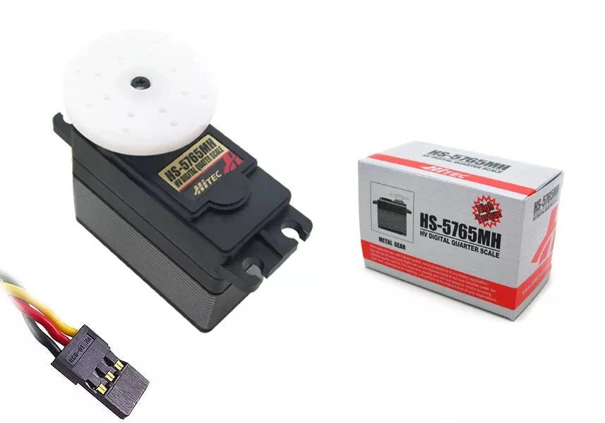 Hitec HS-5765MH High Voltage, Metal Gear, Giant Scale Servo .13sec/347oz @ 7.4v