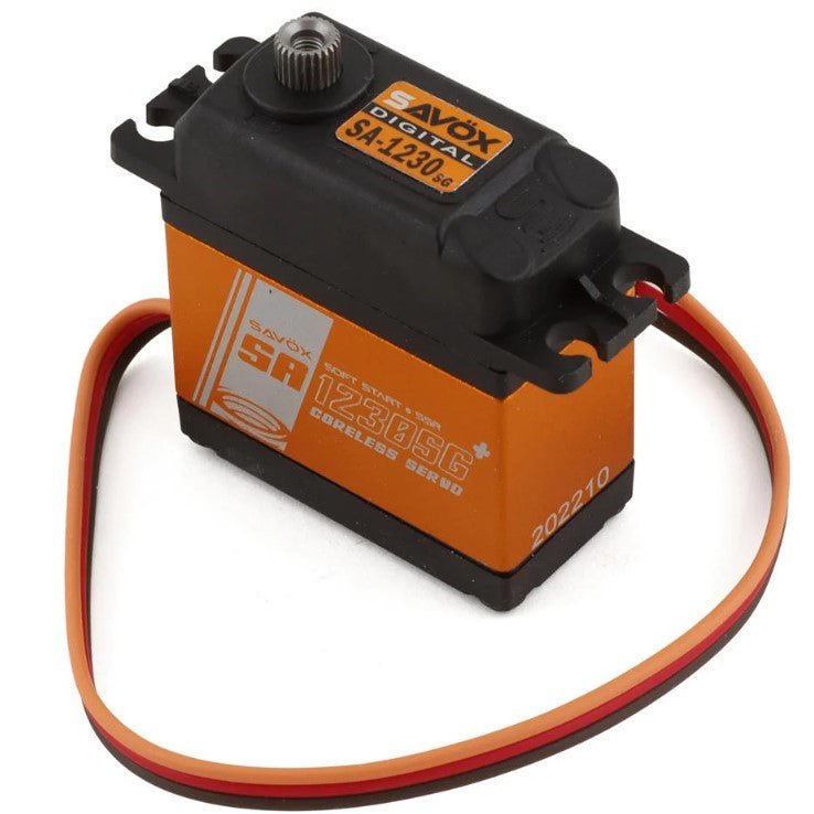 Savox SA - 1230SG PLUS Coreless Steel Gear Digital Servo w/Soft Start SSR Mode - BOBBYRC