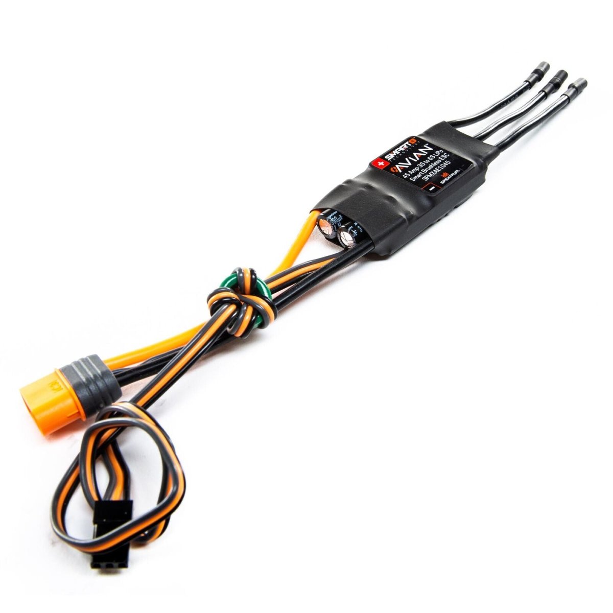 Spektrum Avian 45 Amp Brushless Smart ESC Speed Control SPMXAE1045 RC Airplane - BOBBYRC