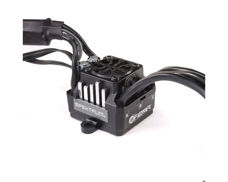 Spektrum Firma 100A Brushless Smart ESC (2S - 3S) 1/10–1/8 Scale Surface Vehicles - BOBBYRC
