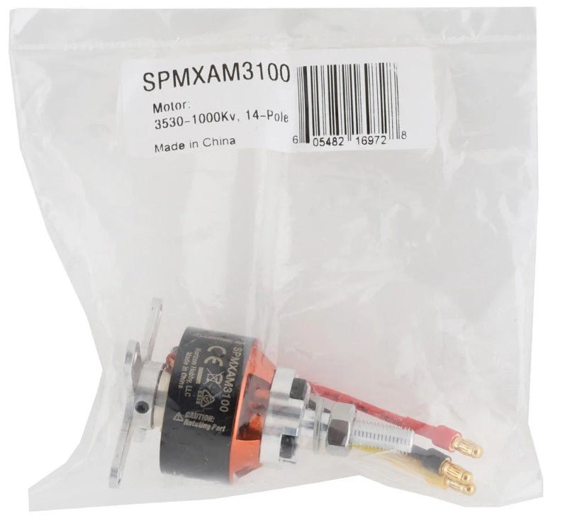 Spektrum RC 3534 14 - Pole Brushless Motor (1000Kv) E - flite Ultra Stick 1.1m - BOBBYRC