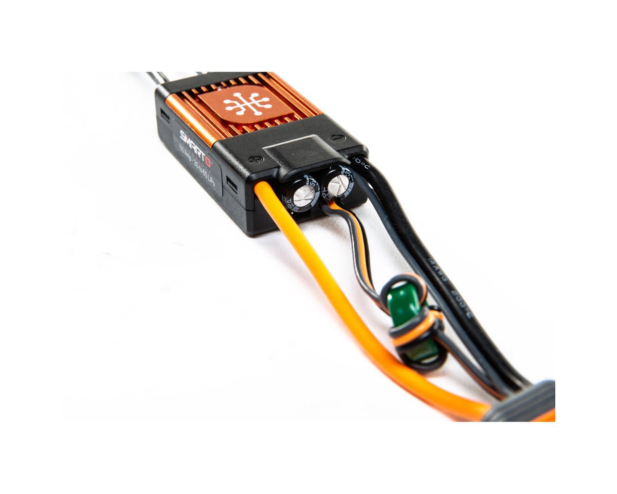 Spektrum RC Avian 60 Amp 3 - 6S Brushless Smart ESC Rc Plane E - Flite, FMS, Hangar 9 - BOBBYRC