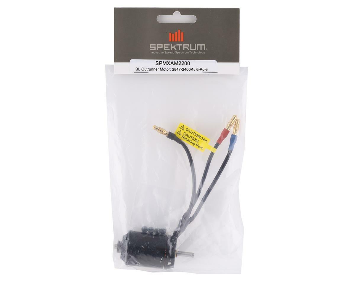Spektrum RC Habu SS 6 - Pole Outrunner Brushless Motor (2400Kv) - BOBBYRC