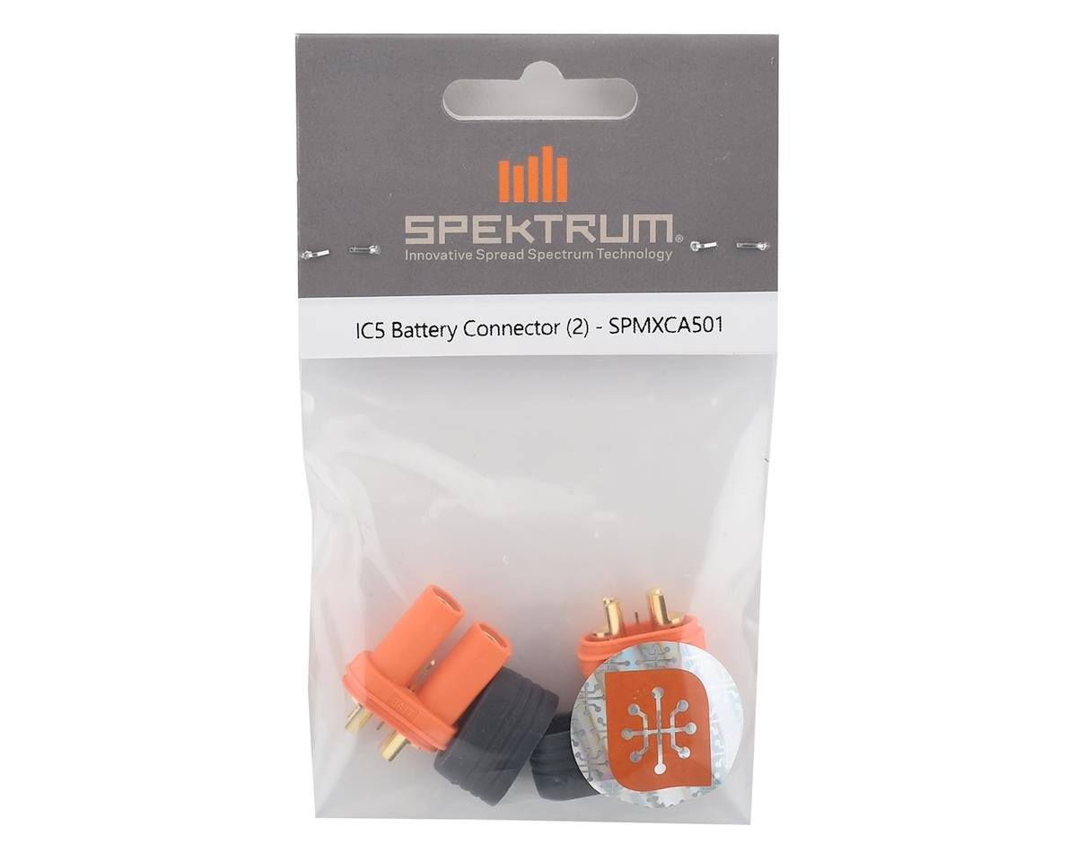 Spektrum RC IC5 Battery Connector (2) (Female) - BOBBYRC