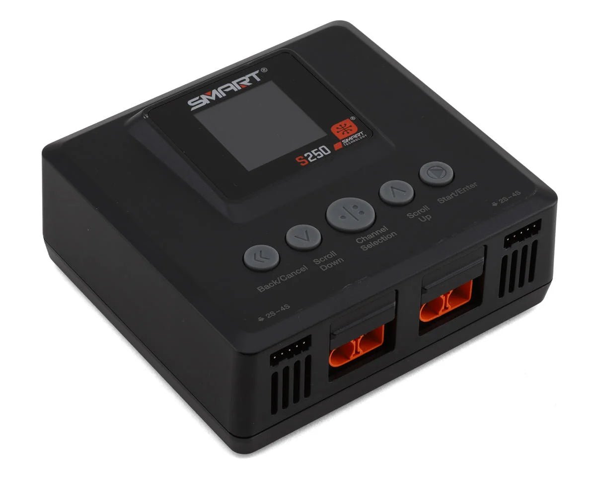 Spektrum RC S250 G2 AC Smart Charger (4S/8A/2x50W) - BOBBYRC