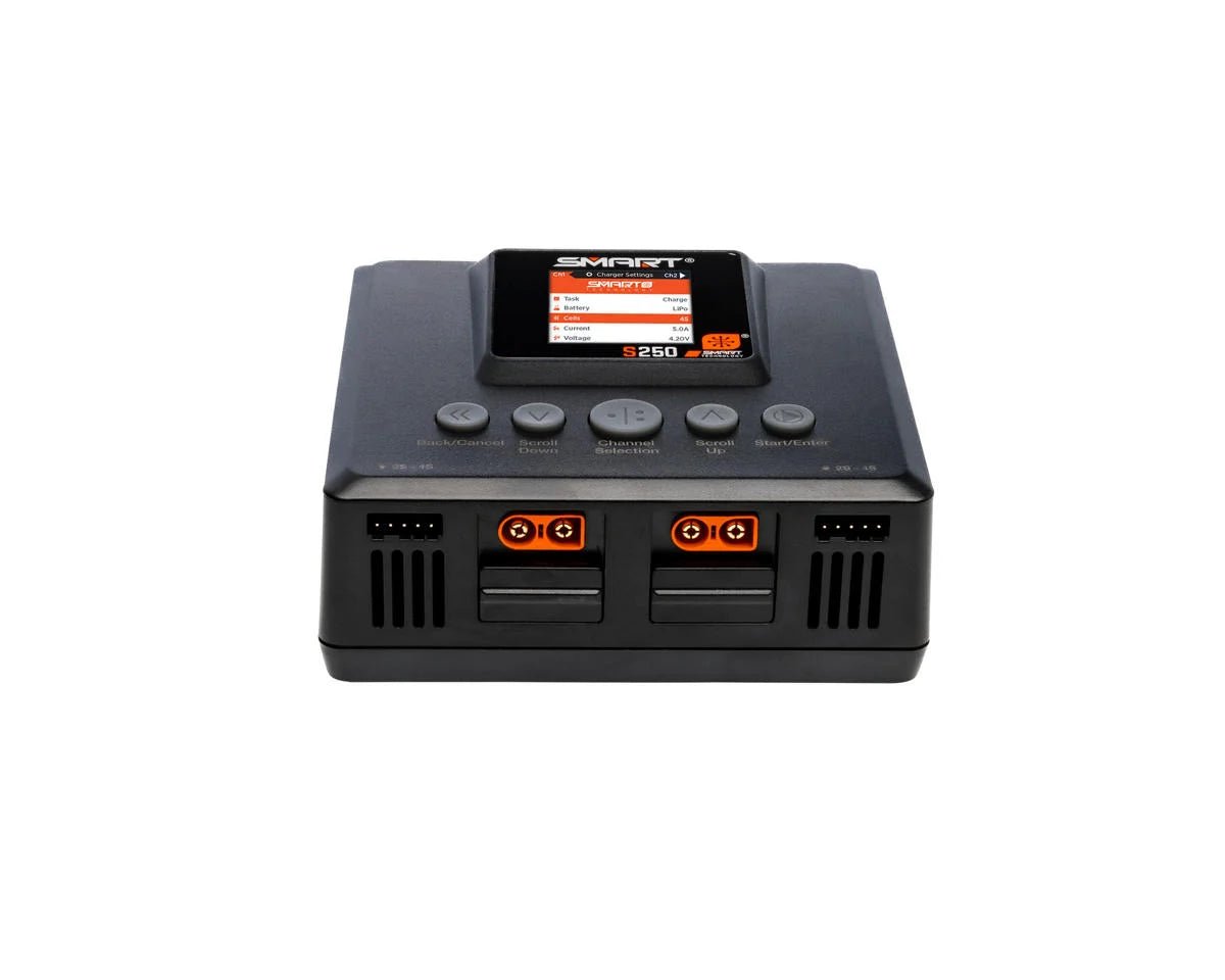 Spektrum RC S250 G2 AC Smart Charger (4S/8A/2x50W) - BOBBYRC