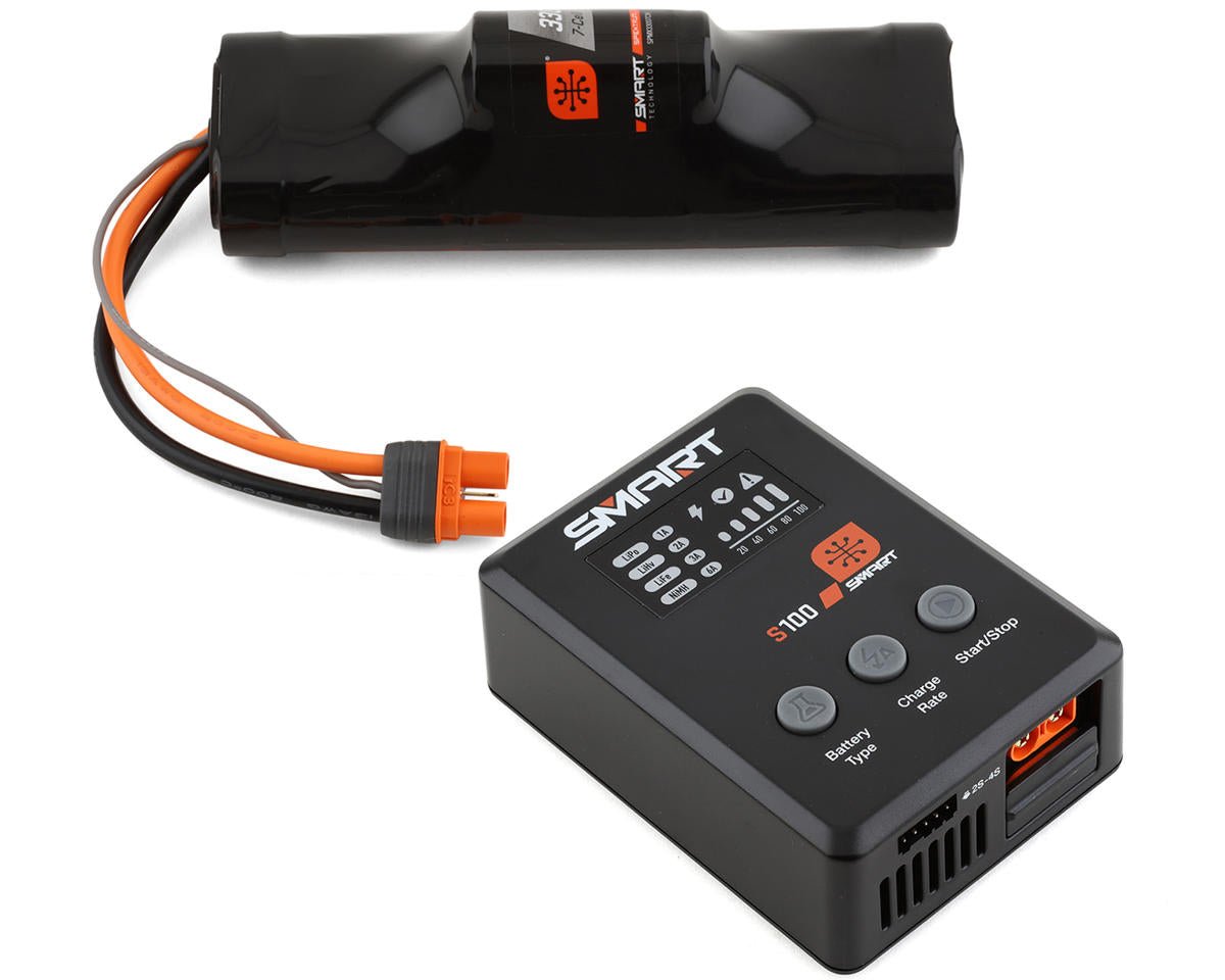 Spektrum RC Smart PowerStage Bundle w/Smart NiMh Battery (3300mAh) - BOBBYRC