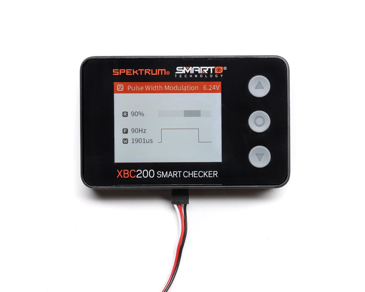 Spektrum RC XBC200 Smart Battery Checker & Servo Tester - BOBBYRC