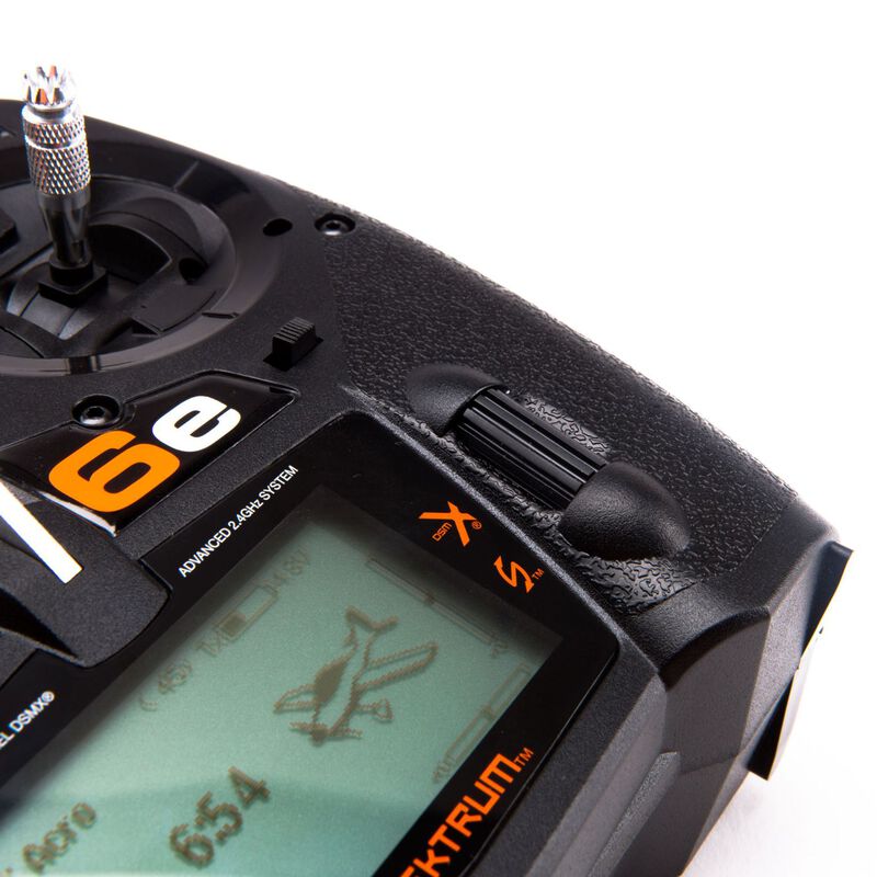 Spektrum SPMR6655 DX6e 6 - Channel DSMX Transmitter Only : Airplane / Helicopter - BOBBYRC