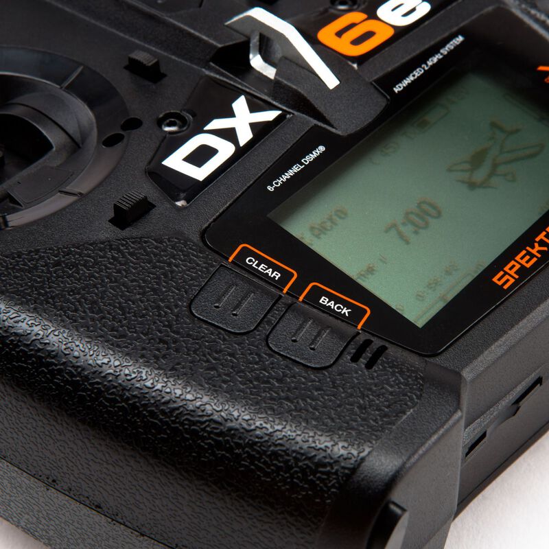 Spektrum SPMR6655 DX6e 6 - Channel DSMX Transmitter Only : Airplane / Helicopter - BOBBYRC