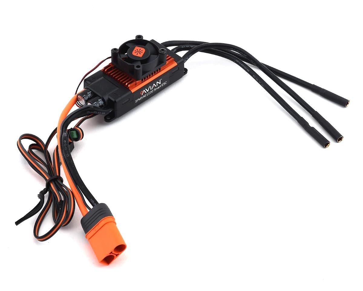 Spektrum SPMXAE1100 Avian 100 Amp Brushless Smart ESC / 3S - 6S - BOBBYRC