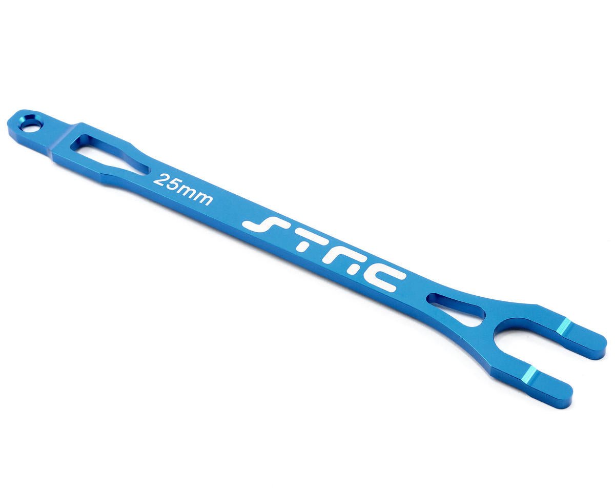 ST Racing Concepts Aluminum Battery Strap for Traxxas Slash (Blue) - BOBBYRC