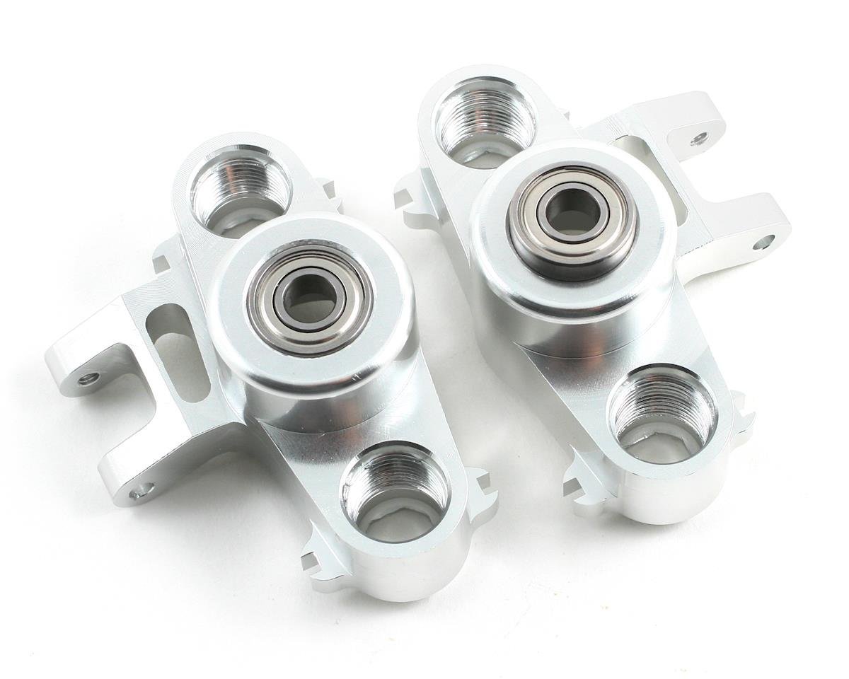 ST Racing Concepts Steering Knuckles for Traxxas Nitro Revo 3.3 , T - Maxx 3.3 (Silver) - BOBBYRC
