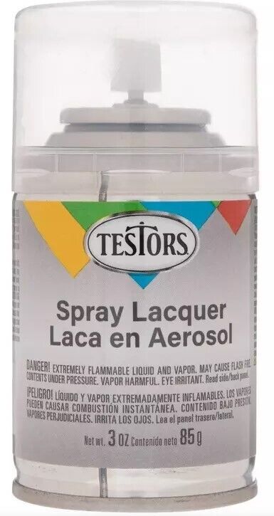Testors 1261T High Gloss Clear Spray Enamel - 3oz - BOBBYRC