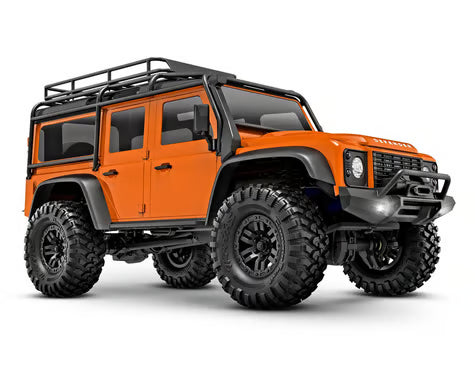 Traxxas TRX-4M® 1/18 RTR Electric Rock Crawler w/Land Rover Defender Body (Orange) w/TQ™ 2.4GHz Radio