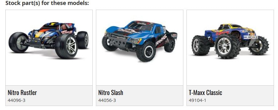 Traxxas 20T Clutch Bell For Nitro Slash , Nitro Rustler , T - Maxx Classic - BOBBYRC