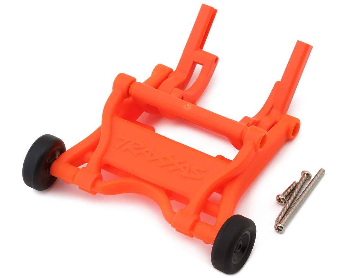 Traxxas 3678T (ORANGE) Wheelie Bar Assembly 2WD Slash, Stampede, Rustler , Bandit - BOBBYRC